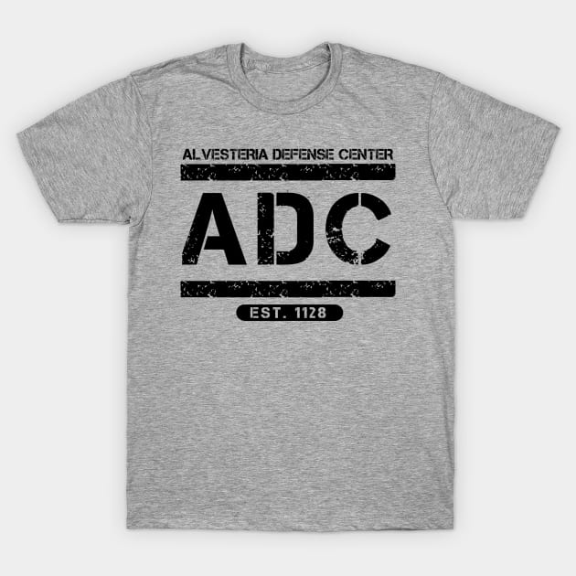 Alvesteria Defense Center T-Shirt by rolllikeagirl